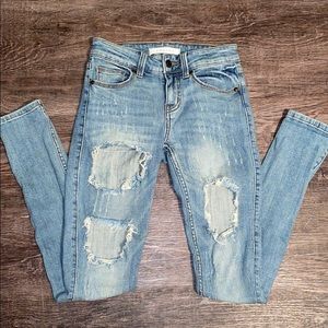 Distressed Jeans